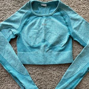 gymshark flex long sleeve crop